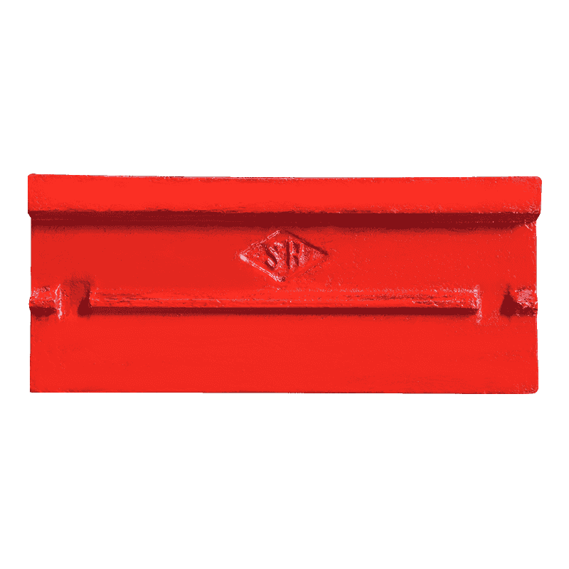 Hochverchromter Plattenhammer für Prallbrecher