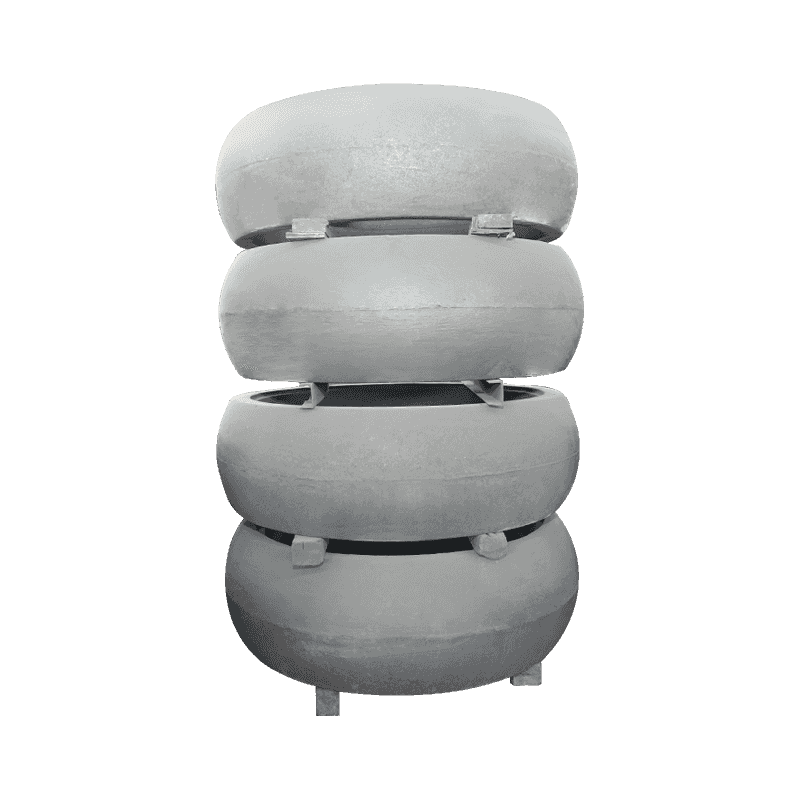 Hochverchromte Walzenhülse für Prallbrecher