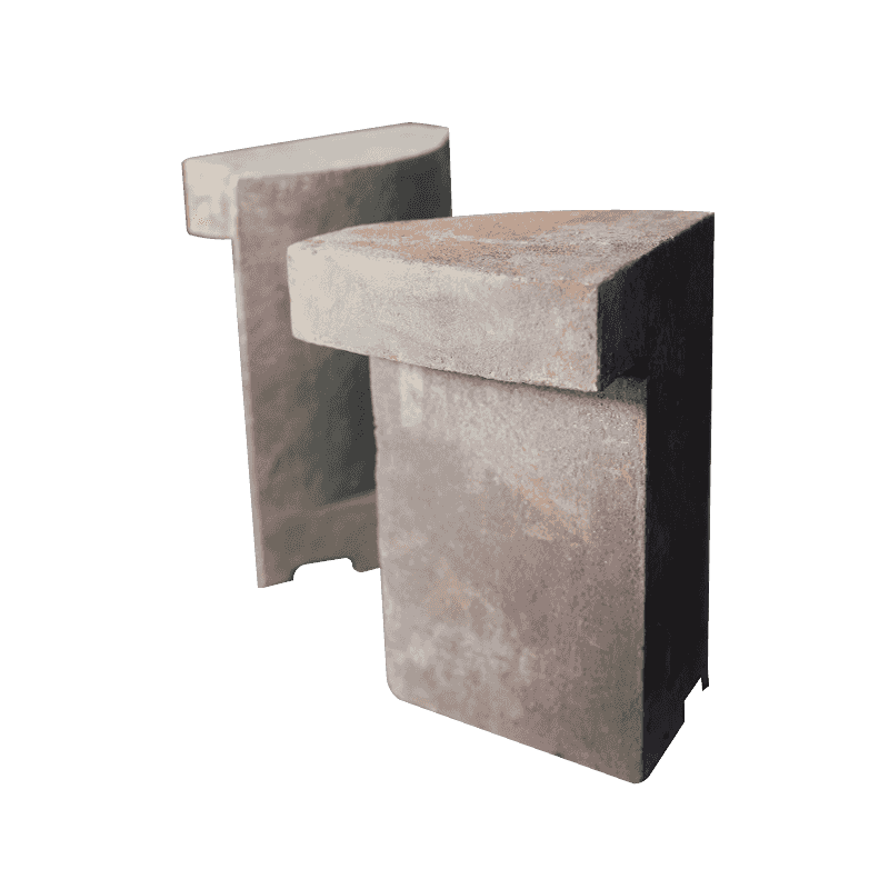 Vertikaler Wellenprallbrecher. Umfangsschutzplatte mit hohem Chromgehalt